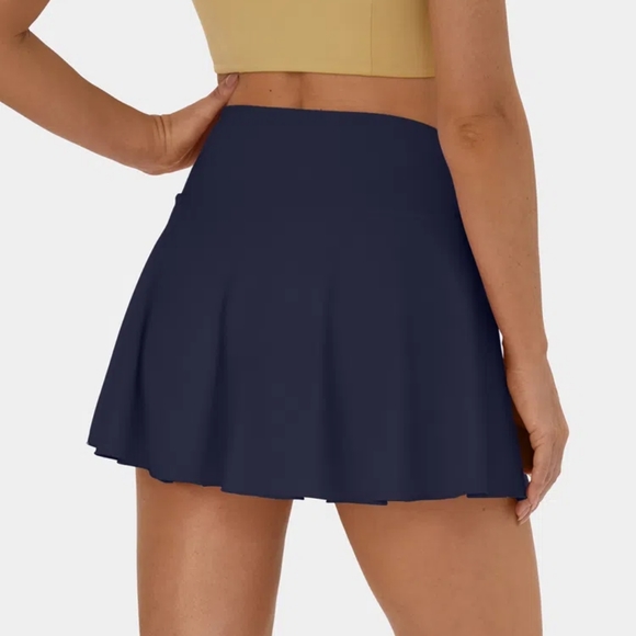 Brand New Unworn Halara Tennis Skirt Navy M - Picture 2 of 10